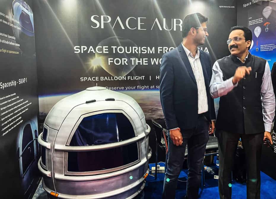 Chairman of ISRO, S. Somanath and Founder, Aakash Porwal